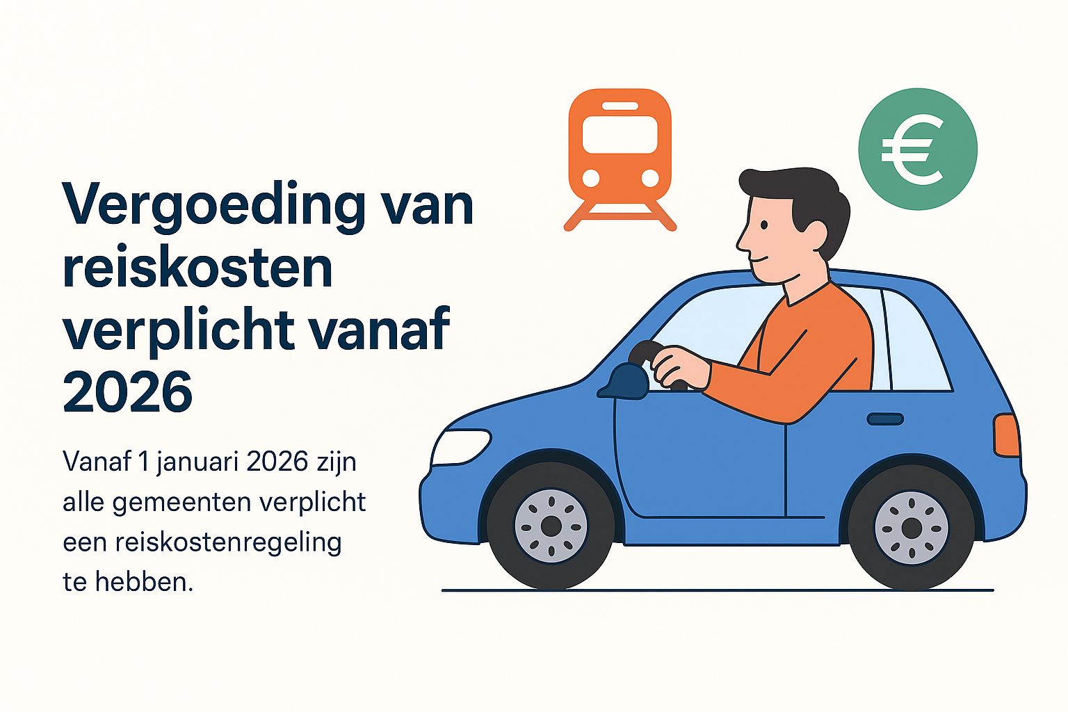 Reiskostenregeling verplicht voor Gemeenten