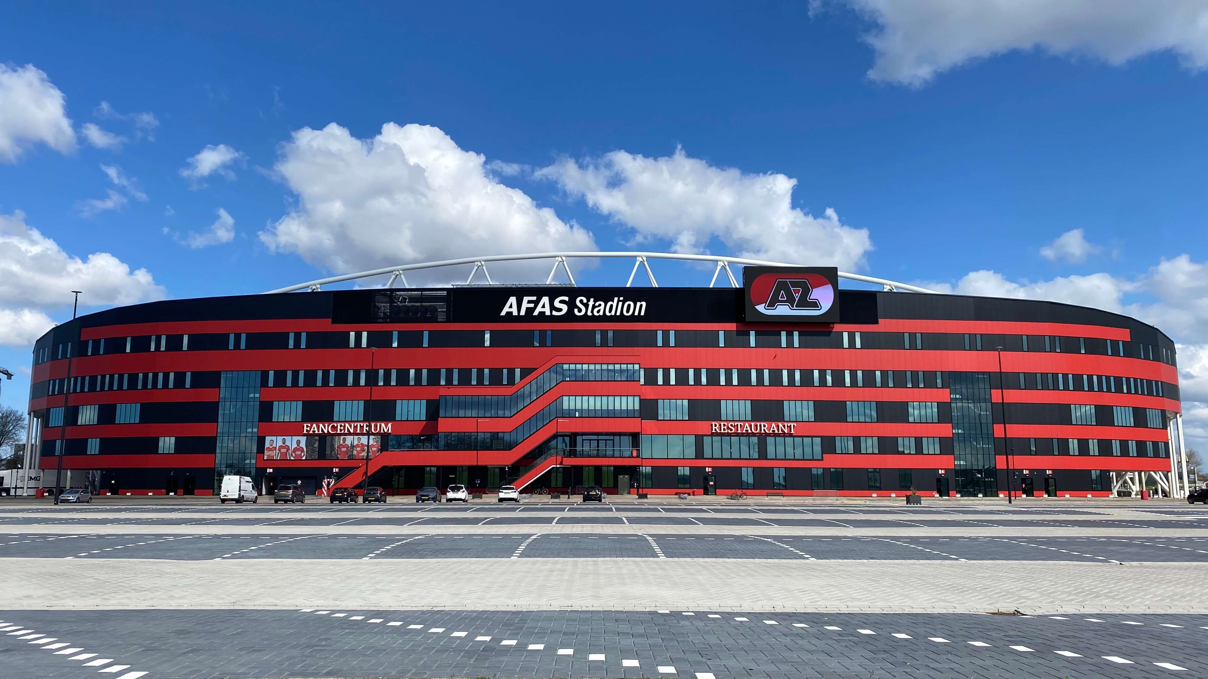 Het AFAS Stadion in Alkmaar